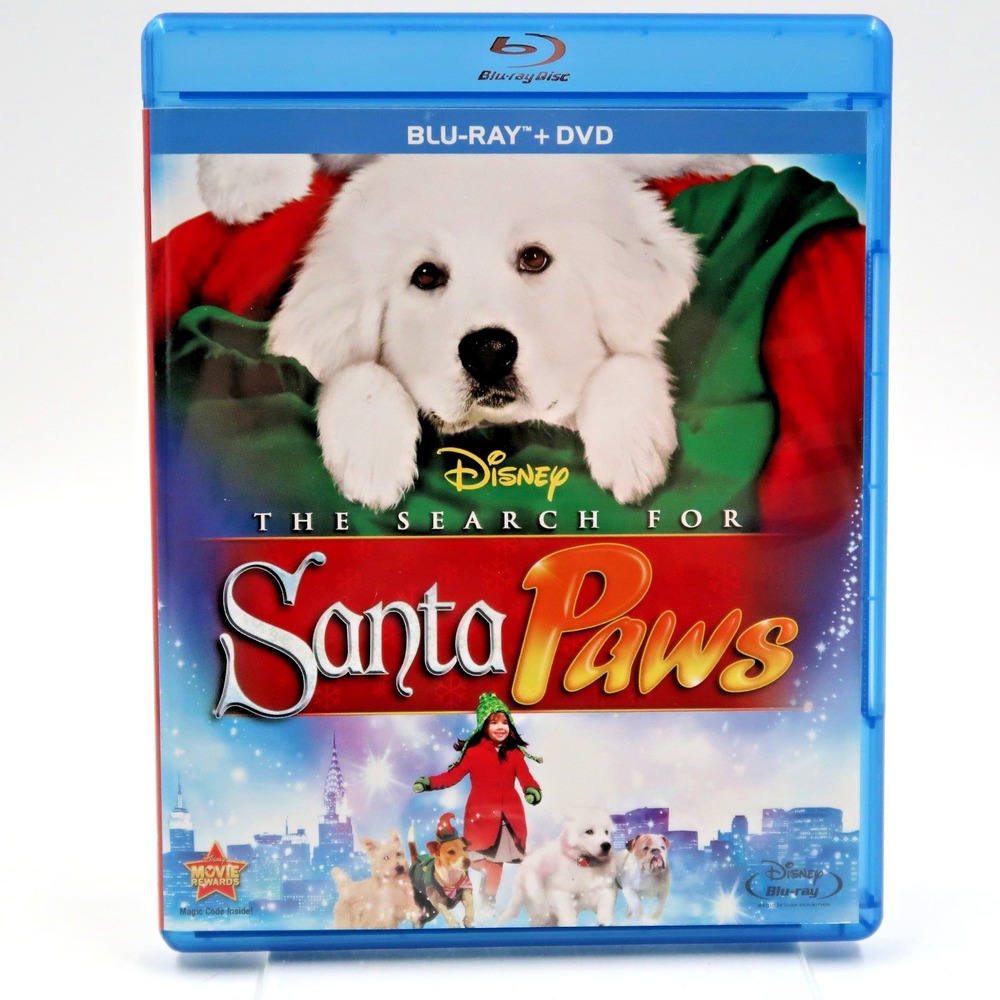 Disney The Search for Santa Paws Blu-ray DVD 2-Disc Set 2010 Movie G Rating